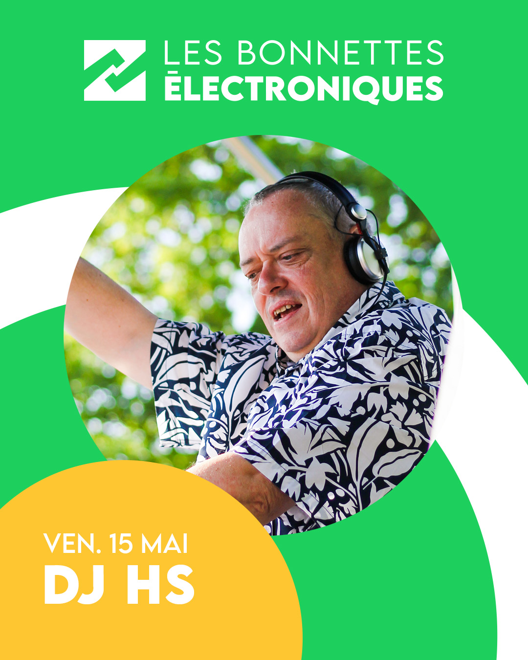 DJ HS - Retro Techno / Retro House - Les Bonnettes Électroniques 2026